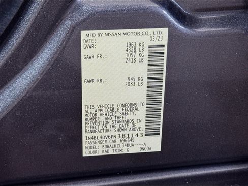 Used 2023 Nissan Altima 2.5 SV FWD image 40