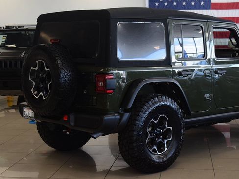 Used 2022 Jeep Wrangler Unlimited Rubicon 4xe w/ Cold Weather Group AWD/4WD image 19
