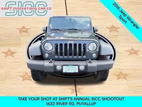 Used 2016 Jeep Wrangler Sport w/ Quick Order Package 24S image 2