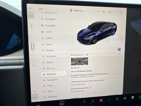 Used 2021 Tesla Model S Plaid AWD/4WD image 8