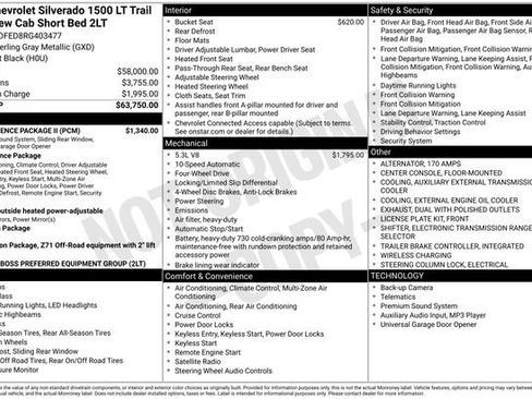 Used 2024 Chevrolet Silverado 1500 LT Trail Boss w/ Convenience Package II image 6