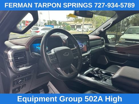Used 2021 Ford F150 Lariat w/ Equipment Group 502A High AWD/4WD image 8