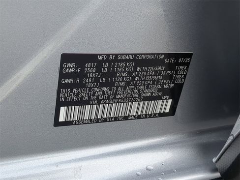 Certified 2025 Subaru Crosstrek 2.5i Sport w/ Popular Package #3A image 33