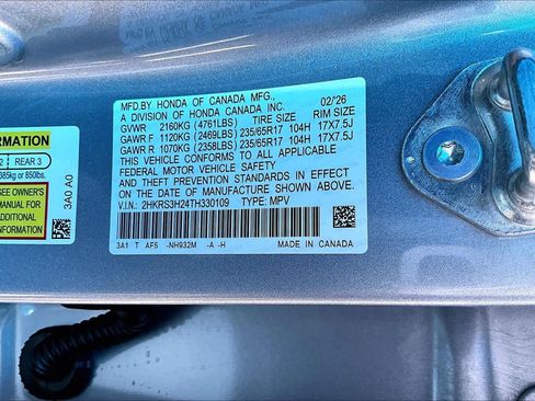 New 2026 Honda CR-V LX image 21