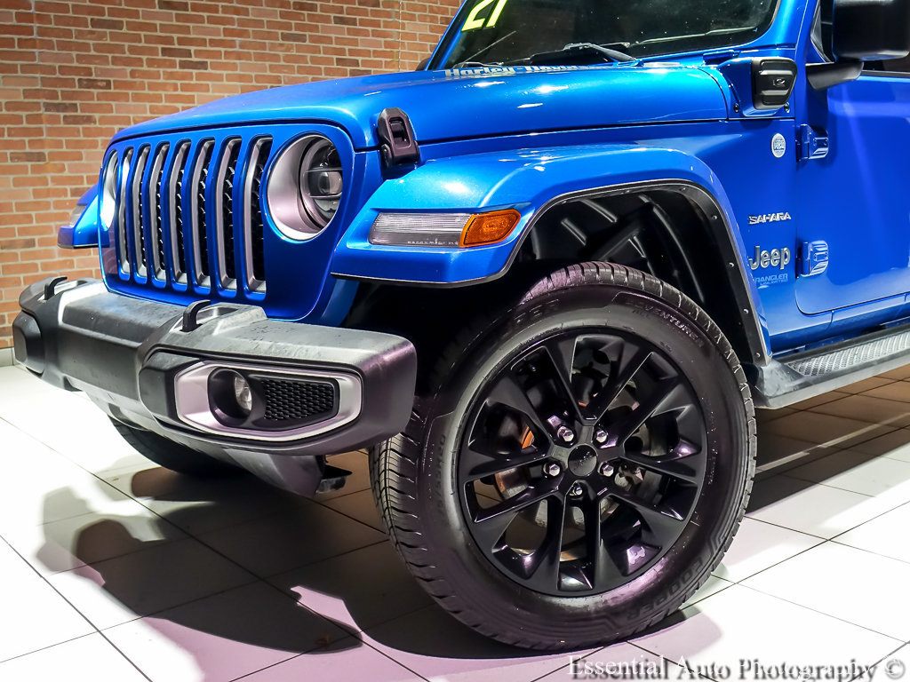 Used 2021 Jeep Wrangler Unlimited Sahara w/ Cold Weather Group AWD/4WD image 3