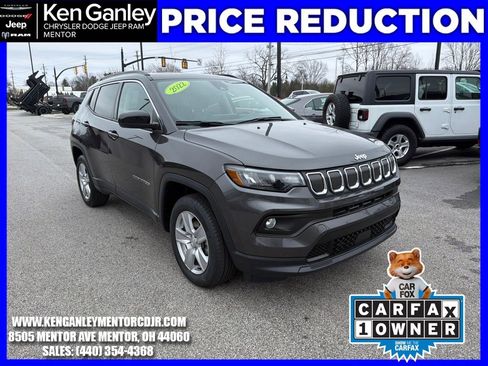 Used 2022 Jeep Compass Latitude w/ Sun and Sound Group image 1