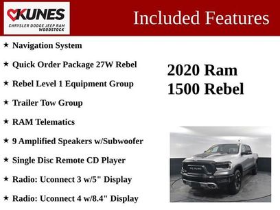 Used 2020 RAM 1500 Rebel w/ Rebel Level 1 Equipment Group