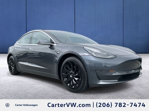 Used 2018 Tesla Model 3 Long Range AWD/4WD image 1