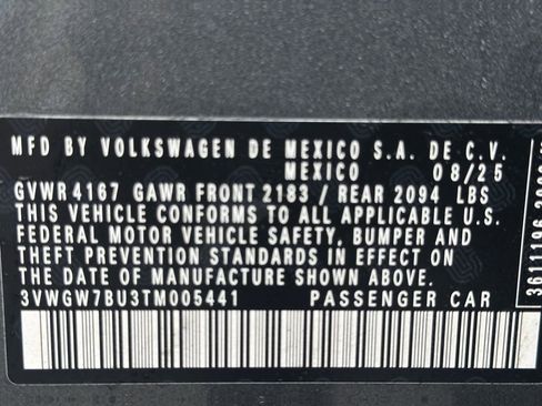 New 2026 Volkswagen Jetta SEL image 27