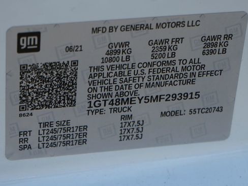 Used 2021 GMC Sierra 2500 SLE w/ Fleet Comfort Package image 52