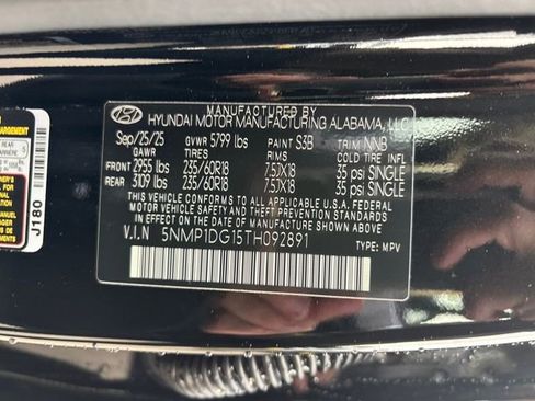 New 2026 Hyundai Santa Fe SE image 17