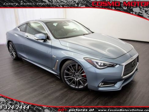 Used 2017 INFINITI Q60 Red Sport 400 image 1