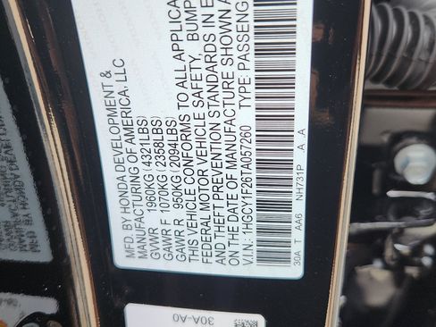 New 2026 Honda Accord LX image 17