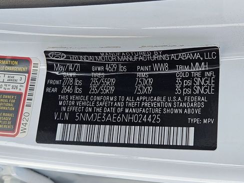 Used 2022 Hyundai Tucson Limited image 25