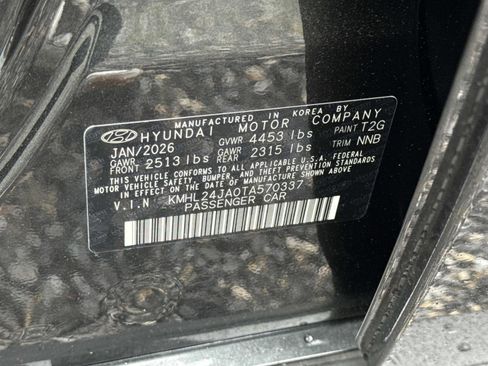 New 2026 Hyundai Sonata SE FWD image 18