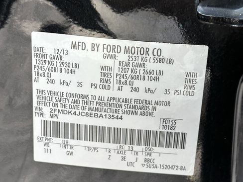 Used 2014 Ford Edge SEL w/ Equipment Group 205A image 10