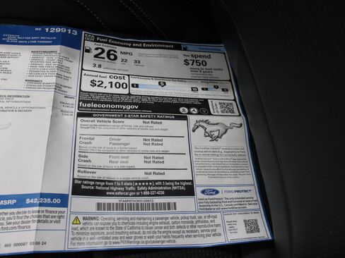 Used 2024 Ford Mustang Premium RWD image 55