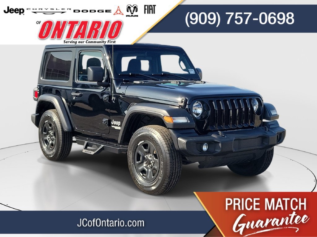 Certified 2020 Jeep Wrangler Sport AWD/4WD image 1