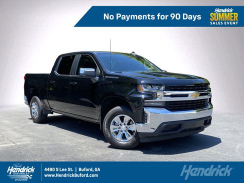 Used 2022 Chevrolet Silverado 1500 LT w/ Bed Protection Package RWD image 1
