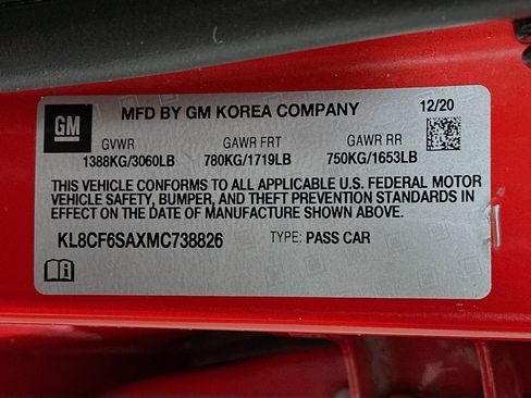 Used 2021 Chevrolet Spark LT w/ Driver Confidence Package image 29