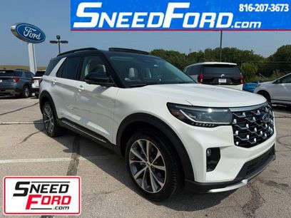 Used 2025 Ford Explorer Platinum w/ Ultimate Package