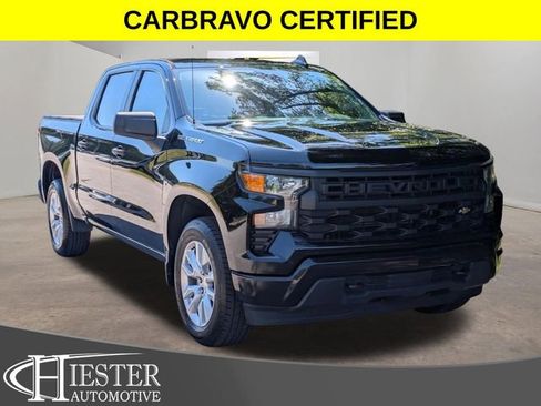 Certified 2022 Chevrolet Silverado 1500 Custom AWD/4WD image 1