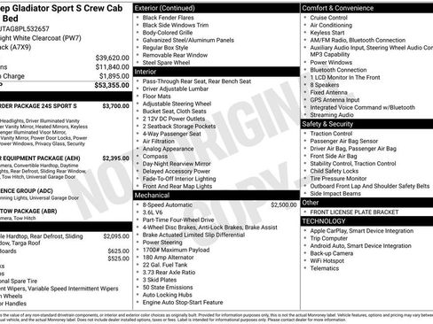 Used 2023 Jeep Gladiator Sport image 16