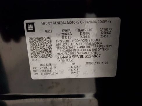 Used 2020 Chevrolet Equinox LS w/ LS Convenience Package AWD/4WD image 31
