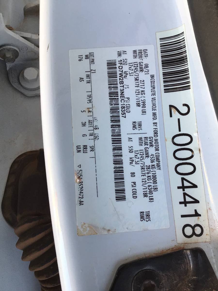 Used 2022 Ford F250 XL w/ Power Equipment Group AWD/4WD image 21