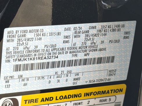 New 2024 Ford Expedition Max Limited image 35