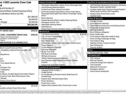 Certified 2026 RAM 1500 Laramie w/ Bed Utility Group RWD image 8