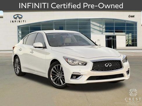 Certified 2023 INFINITI Q50 Luxe w/ Cargo Package image 2
