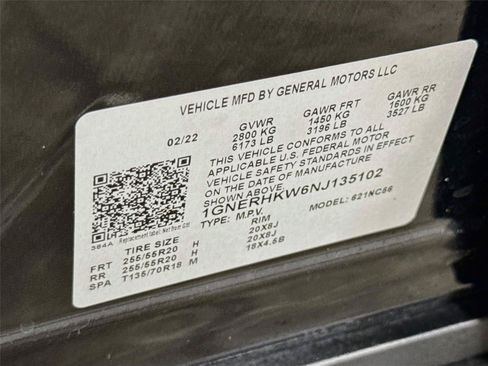 Used 2022 Chevrolet Traverse LT w/ LT Premium Package FWD image 36