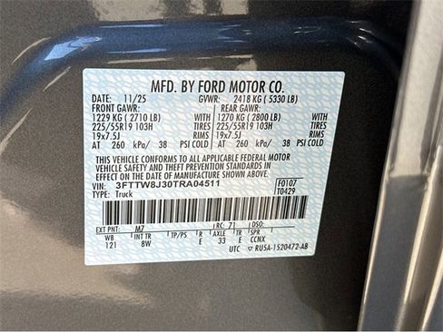 New 2026 Ford Maverick XLT w/ Equipment Group 301A image 43