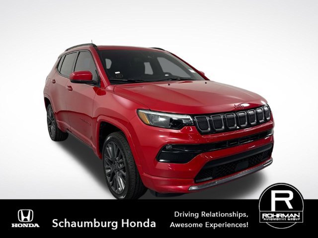 Used 2022 Jeep Compass Limited w/ (RED) Package AWD/4WD image 3