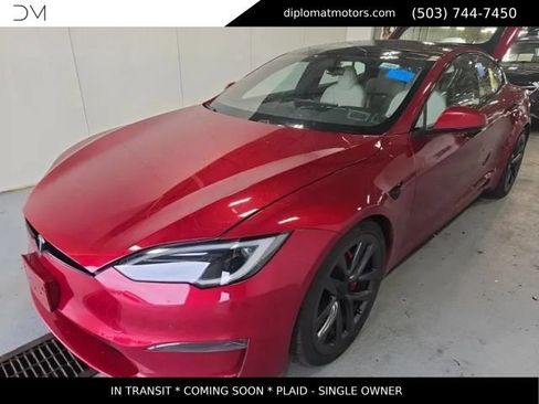 Used 2023 Tesla Model S Plaid AWD/4WD image 1