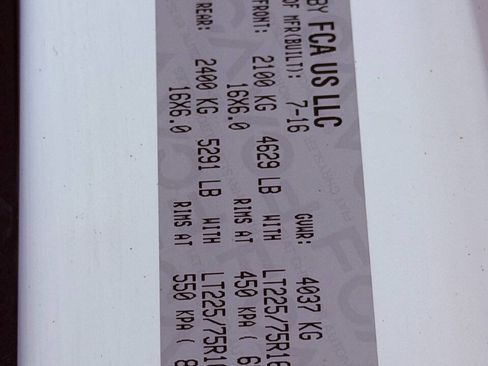 Used 2016 RAM ProMaster 2500 image 36