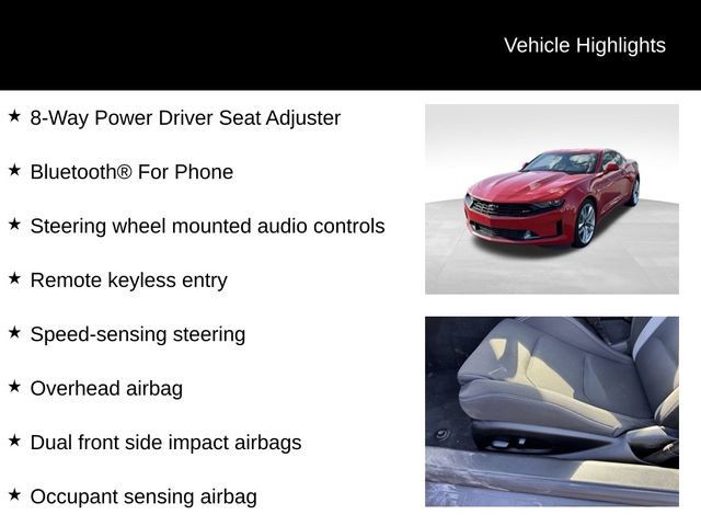 Used 2023 Chevrolet Camaro LT w/ RS Package RWD image 14