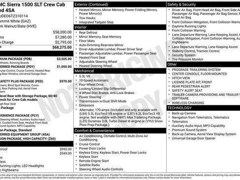 New 2026 GMC Sierra 1500 SLT w/ SLT Premium Package AWD/4WD image 2