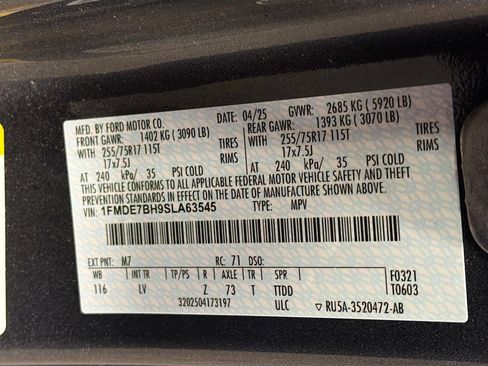 Used 2025 Ford Bronco Big Bend AWD/4WD image 12