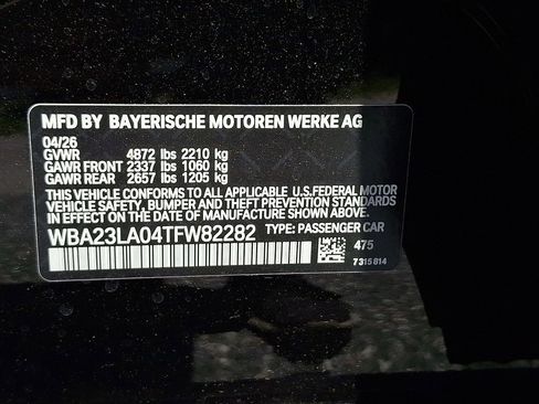 New 2026 BMW 330i xDrive Sedan w/ M Sport Package AWD/4WD image 16