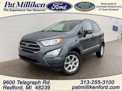 Certified 2022 Ford EcoSport SE