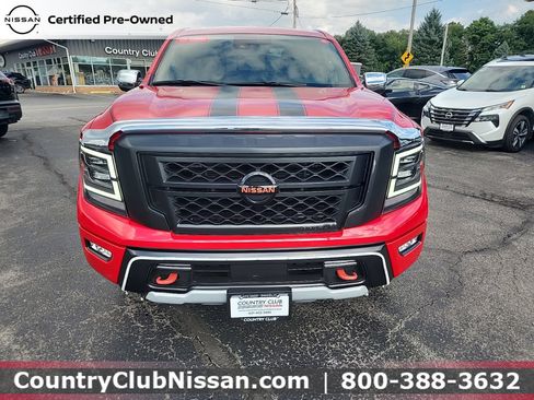 Certified 2022 Nissan Titan PRO-4X w/ Off Road Protection Package AWD/4WD image 3