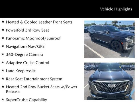 Used 2023 Cadillac Escalade Premium Luxury w/ Performance Package image 22