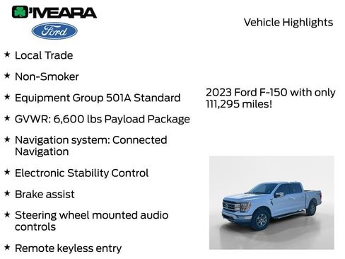 Used 2023 Ford F150 Lariat AWD/4WD image 7
