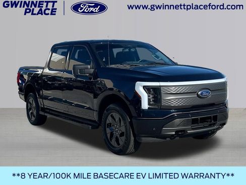 Certified 2023 Ford F150 Lightning XLT w/ Equipment Group 312A High image 3