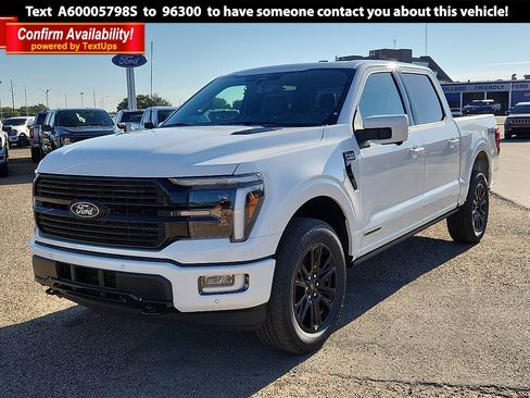 New 2025 Ford F150 Platinum w/ Equipment Group 702A High image 1