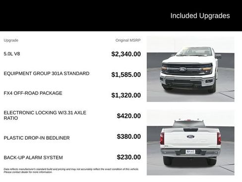 Used 2025 Ford F150 XLT w/ Equipment Group 301A Standard AWD/4WD image 9