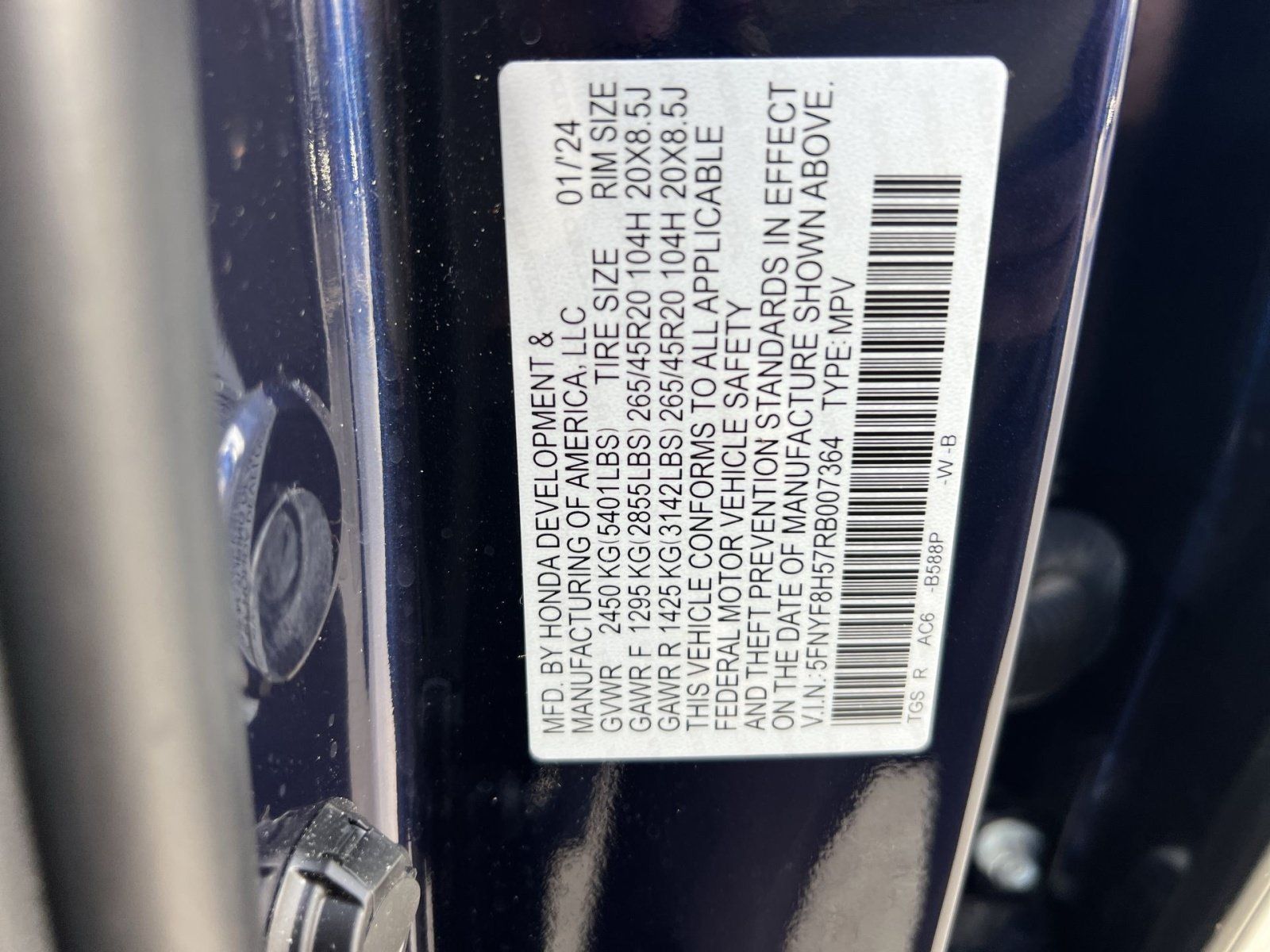 Used 2024 Honda Passport EX-L image 28