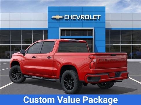 New 2026 Chevrolet Silverado 1500 Custom w/ Turbomax Blackout Package RWD image 3